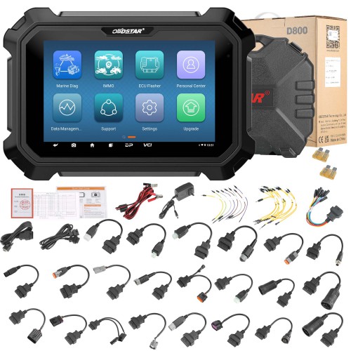 alise diagnostic marine OBDSTAR D800 pour moteurs inbord