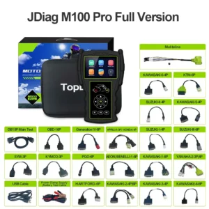 JDiag M100 Pro valise diagnostic moto professionnelle