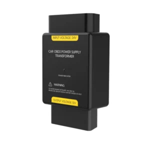 adaptateur AUTOOL 12/24V convertisseur alimentation OBD2 poids lourds