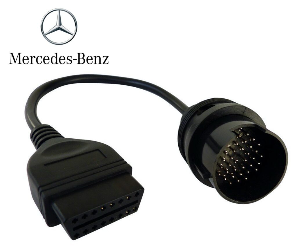 Câble OBD rond Mercedes 38 Pin